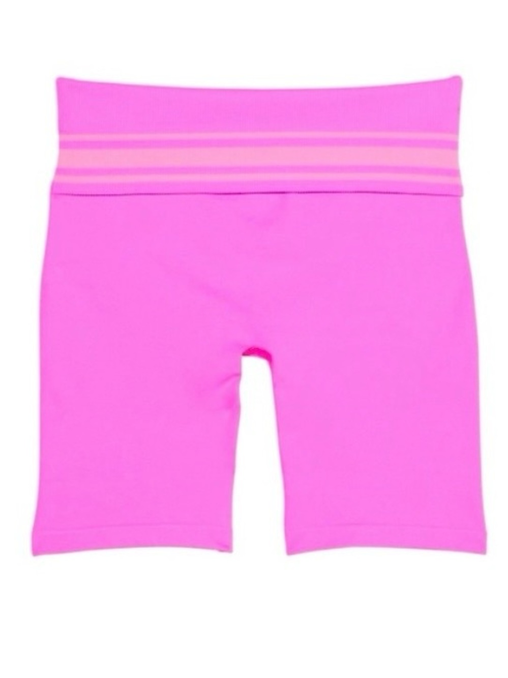 PINK Flip It Seamless FoldOver Bike Shorts - Pink